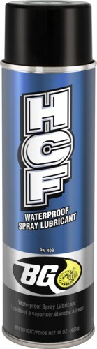 BG 498 HCF Waterproof Spray Lubricant